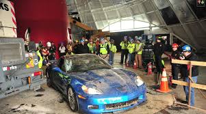 corvette pulled from museum sinkhole