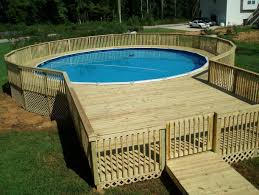 Image Result For 24 Ft Above Ground Pool Deck Plans Pool Deck Plans Wood Pool Deck Swimming Pool Decks