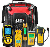 UEi 522KIT Oil Burner & Boiler Install Kit with C161 Combustion Analyzer,  Clamp Meter, Manometer, Leak Detector, Thermometer, and Smoke Test Kit