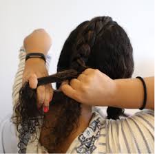 So, spend the night with braids. How To Braid Curly Hair Devacurl Blog