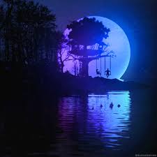 Summer nights summer night nature fun lights gif gif aesthetic orange blue aesthetic moodboard. Moon Reflect Gifs Get The Best Gif On Giphy