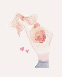 More images for images girly cute pinterest drawings » Desenho De Menina Arte Da Animacao Ilustracoes