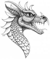 See more ideas about dragon art, fantasy dragon, mythical creatures. Cool Drawing Ideas Dragon Drawing With Crayons