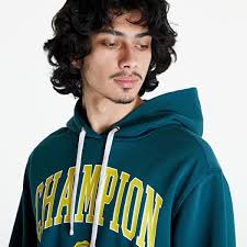Hoodies en truien Champion Hooded Sweatshirt Green