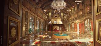 Palace By Najeeb Alnajjar Fantasy Concept Art Fantasy Castle Cultural Architecture