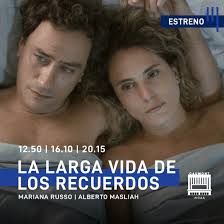 🎬 "La larga vida de los recuerdos", dirigida por Mariana Russo  (@marirussodf) y Alberto Masliah y con actuaciones de Julia Amore  (@amorejulia), Gabriel Asdourian (@gabi_asdourian), Ariadna Asturzzi  (@ariadnaasturzzi) y María Lía Bagnoli (@