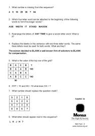 Smart Enough For Mensa Try A Sample Iq Test Ahead Of Dundee