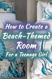 Playful color palettes and creativity reign supreme, but a hangout spot is essential. Beach Themed Room For Teenage Girls
