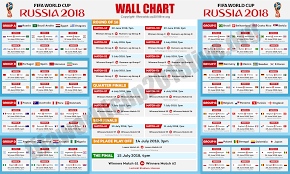 Fifa World Cup 2018 Free Wallchart World Cup Fixtures Soccer World Cup 2018 World Cup