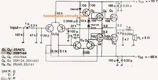 You can build it 5 ways, like it's shown in the table (from 20 w to 80 w rms). Kc 6512 100whifimosfetamplifiercircuitgif Wiring Diagram