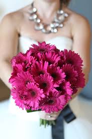 Spring Florals Purple Wedding Flowers Gerbera Daisy Wedding Bouquet Gerbera Wedding Bouquets