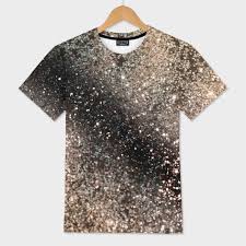 Gold and black shirt mens. Sparkling Gold Black Lady Glitter 3 Decor Art Men S All Over T Shirt By Anita S Bella S Art Curioos