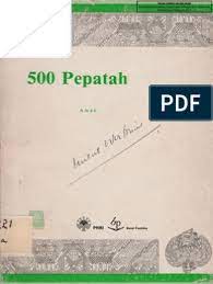 Demikian halnya pada bugis dalam memberikan wejangan, petuah, ataupun nasihat selain menggunakan tutur kata yang lumrah biasa juga diselipi pepatah. 500 Pepatah Melayu