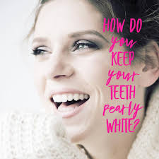 Does anyone have any tips for teeth whitening at home? I think I drink too  much coffee but would love to have whiter teeth