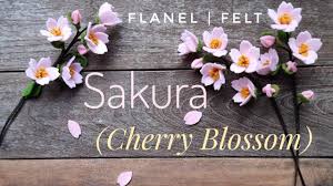 Cara membuat bunga dari kain flanel. Bunga Sakura Dari Kain Flanel Pigura