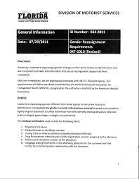 Maybe you would like to learn more about one of these? Florida Dmv Gender Marker Change Requirements Gulf Coast Transgender Alliance