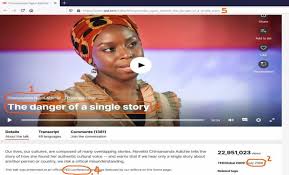 Novelist chimamanda adichie tells the story of how she found her authentic cultural voice — and warns that if we hear only a single story about another person or country, we risk a critical misunderstanding. How To Cite A Ted Talk In Apa 7 With Tips And Examples