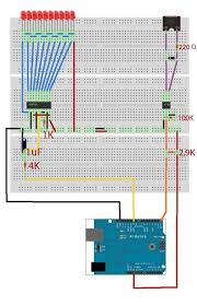 Here is a project of a vu meter using lm3914 ic. Midi Vu Meter Lm3914 Arduino Pwm Use Arduino For Projects