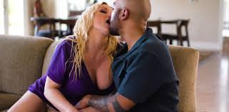 Christie Stevens step mom busty seduction in lace