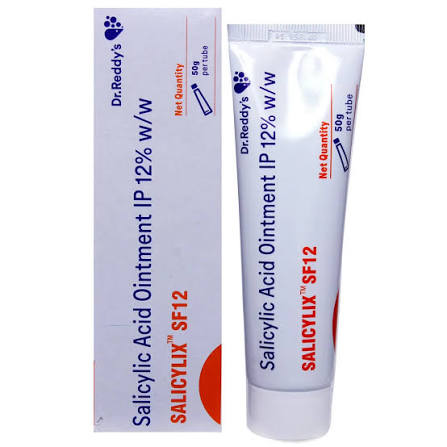 Buy Salicylix SF 12 Ointment online | Uses, Side Effects, Price and substitutes | Apollo Pharmacy
