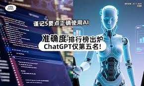 AI工具排行榜出炉❗】准确度大测试⚡ ChatGPT跌破眼镜「仅排行第五」