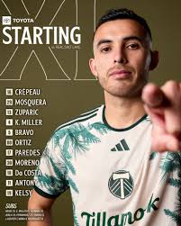 Tonight's Timbers starting XI from The Beehive State 🐝 Presented by Drive  Toyota