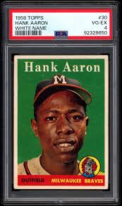 HANK AARON PSA 9