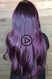 Die detaillierte analyse der verschiedenen lila haarfarbe für dunkles haar ist für viele unglaublich schwierig. Pin Von Erstaunliche Haarfarbe Blog Auf Frisuren Dunkel Lila Haare Lila Haare Haarfarben