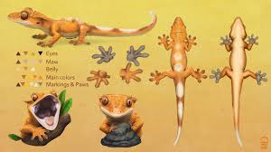 Meski rasanya agak pahit, gak sedikit orang menyukai genjer karena rasanya yang. Crested Gecko Ref Sheet By Vampi Fur Affinity Dot Net