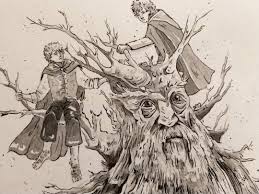 Add to favorites treebeard the ent, a portrait. Laura Skywalker On Twitter Day 9 Swing Merry And Pippin With Treebeard Thanks For The Cool Idea Ashqtara Inktober2019 Inktober Lotr Lordoftherings Traditionalart Merrybrandybuck Peregrintook Treebeard Https T Co Fs66mzn0rc