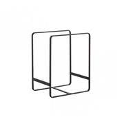 Rangement Vertical Pour Grandes Assiettes En Metal Noir Avec Images Rangement Vertical Rangement Vaisselle Rangement