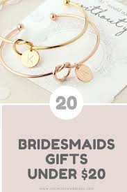 40 diy bridesmaids gift ideas! 20 Under 20 Bridesmaids Gifts On A Budget