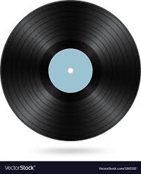 Black Vinyl Disc With Cyan Blank Label Download A Free Preview Or High Quality Adobe Illustrator Ai Eps Pdf And Vinyl Adobe Illustrator Portrait Black Vinyl