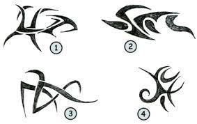 How To Draw Tribal Flames Using Curved Lines