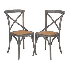 Poly And Bark Cafton Ash Crossback Chair Set Of 2 Hd 247 Ash X2 The Home Depot In 2020 Dining Chairs Farmhouse Dining Chairs Crossback Chairs