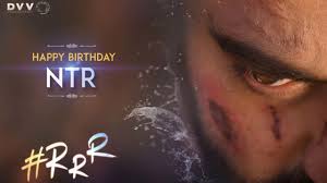 Rrr Movie Happy Birthday Young Tiger Ntr Happy Birthday Birthday Wishes Happy