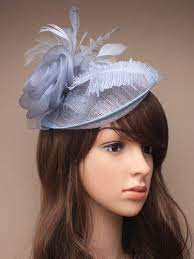 Stunning Silver Grey Hair Fascinator Uk For Hair With Headband Weddings Accessories By Manchester Kentucky Derby Hat Fascinator Hairstyles Race Day Hats