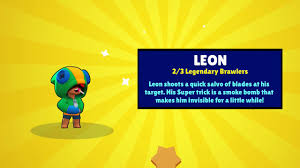 All new updated skins were added. Brawl Stars Unlocking New Legendary Brawler Leon Youtube