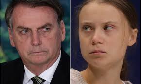 Entenda o quadro de saúde de jair bolsonaro. Brazilian President Calls Activist Greta Thunberg A Brat Daily Mail Online