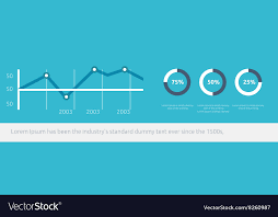 website infographic chart design flat