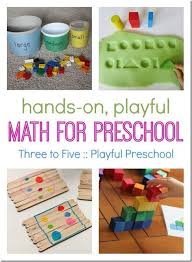 Playful Preschool Learning Ideas For Home Or School Preschool Activities Math Activities Preschool Preschool Learning