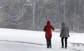 Snow Flurries in Raleigh