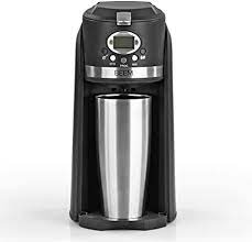 This cuisinart coffee maker with grinder gives you the delicious taste of freshly ground coffee without breaking the bank. Beem Grind Brew 2 Go Single Filter Coffee Machine With Grinder 0 4 L Thermal Mug 24 Hour Timer 800 W Coffee To Go Permanent Filter Amazon De Home Kitchen