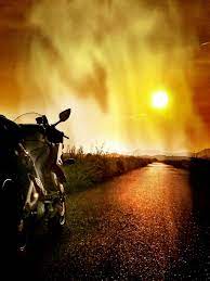 Is It Spring Yet I Wanna Ride Off Into The Sunset Too Photo Riding Motorcycle Motorcyle