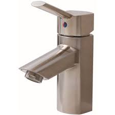 Single hole bathroom faucet installation. Premier Part 3577641 Premier Waterfront Single Hole Single Handle Bathroom Faucet With Pop Up Assembly In Brushed Nickel Single Hole Faucets Home Depot Pro