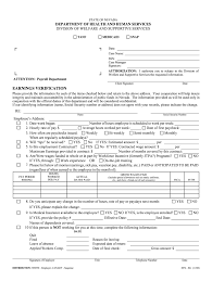 Doctors typically run medicaid eligibility checks before seeing patients on medicaid to ensure that medic. Earnings Verification Form Fill Online Printable Fillable Blank Pdffiller
