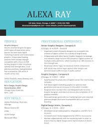 It can be considered as your work sample. Graphic Design Resume Resumego