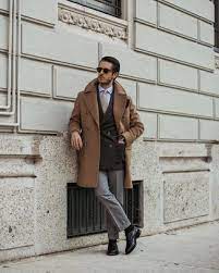 I'm also well aware that the question of choosing between the camel and the grey coat is like being asked 'do you like black haired or blonde haired men? Grey Dress Pants With Camel Overcoat Outfits 79 Ideas Outfits Lookastic