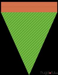 Banner Triangle Template Beautiful Diy Free Printable Halloween Triangle Banner Template In 2020 Triangle Template Templates Template Printable