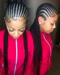 50 Instagram Approved Protective Hairstyles To Try Immediately Sleek Braid Straight Back Cornrows Braided Hairstyles